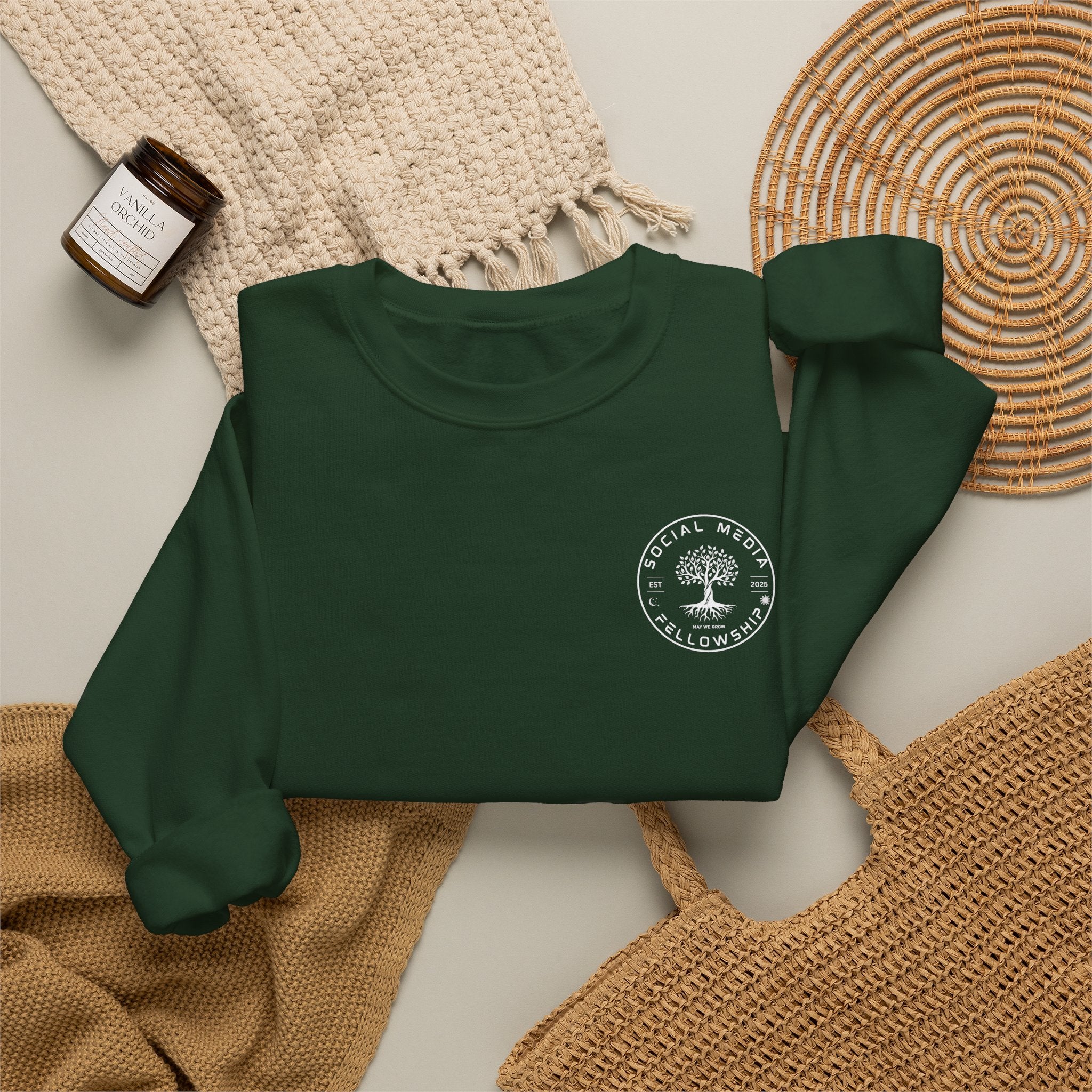 White Logo Sweatshirt
