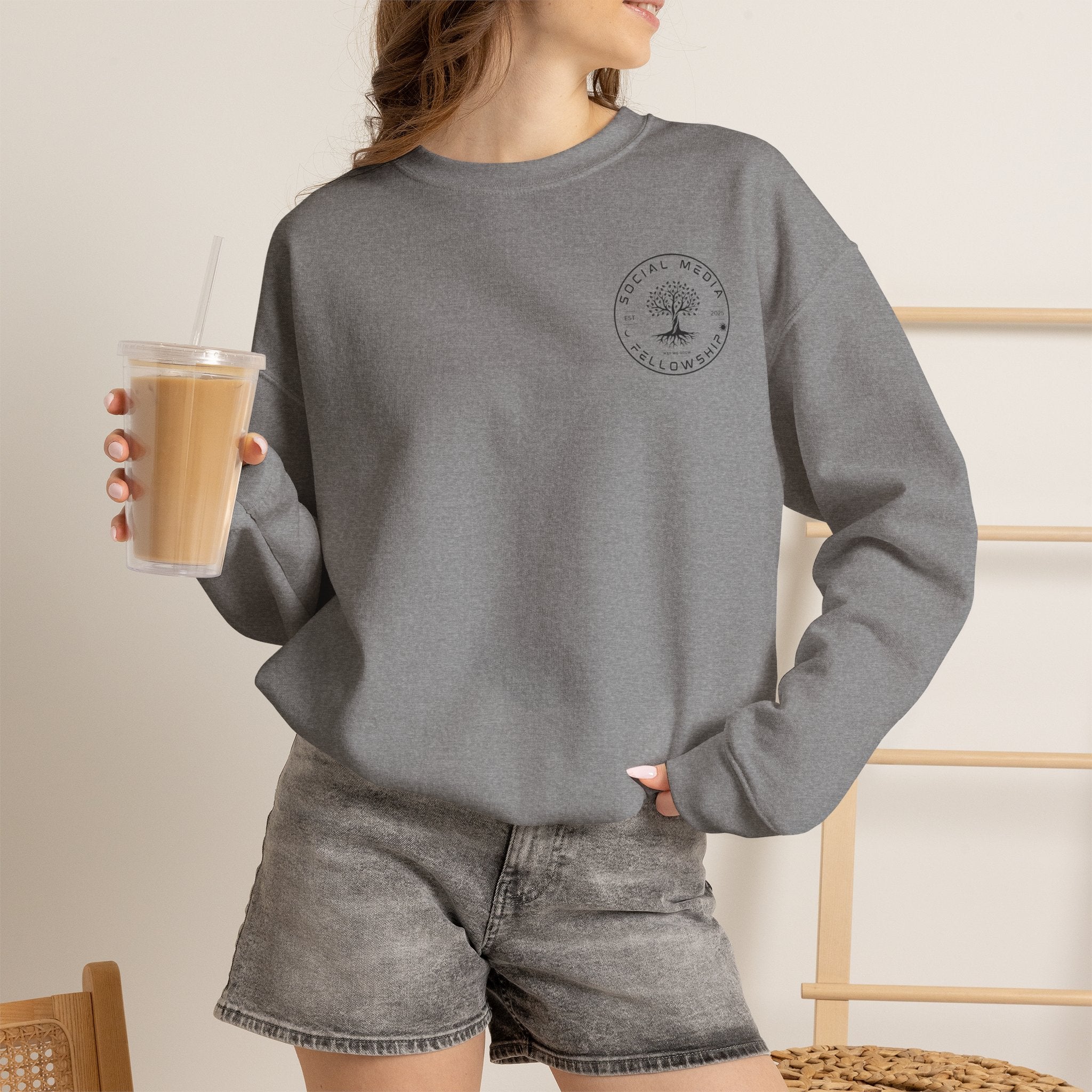Black Logo Sweatshirt