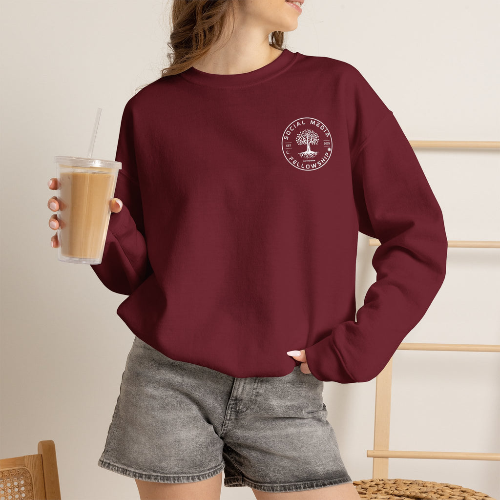 White Logo Sweatshirt