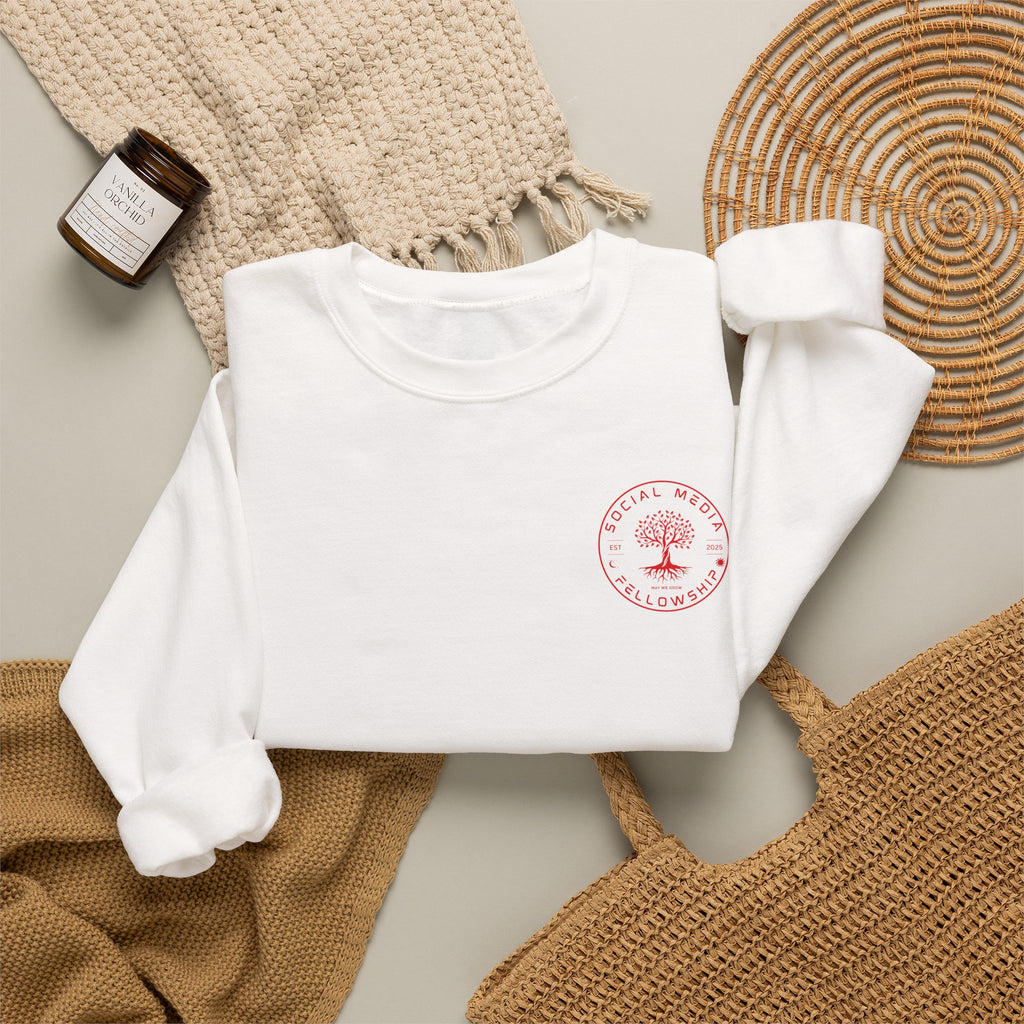 Red Logo Sweatshirt