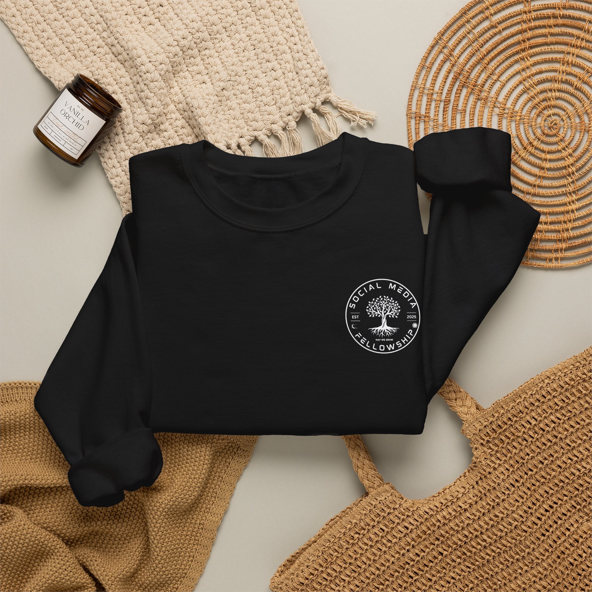 White Logo Sweatshirt