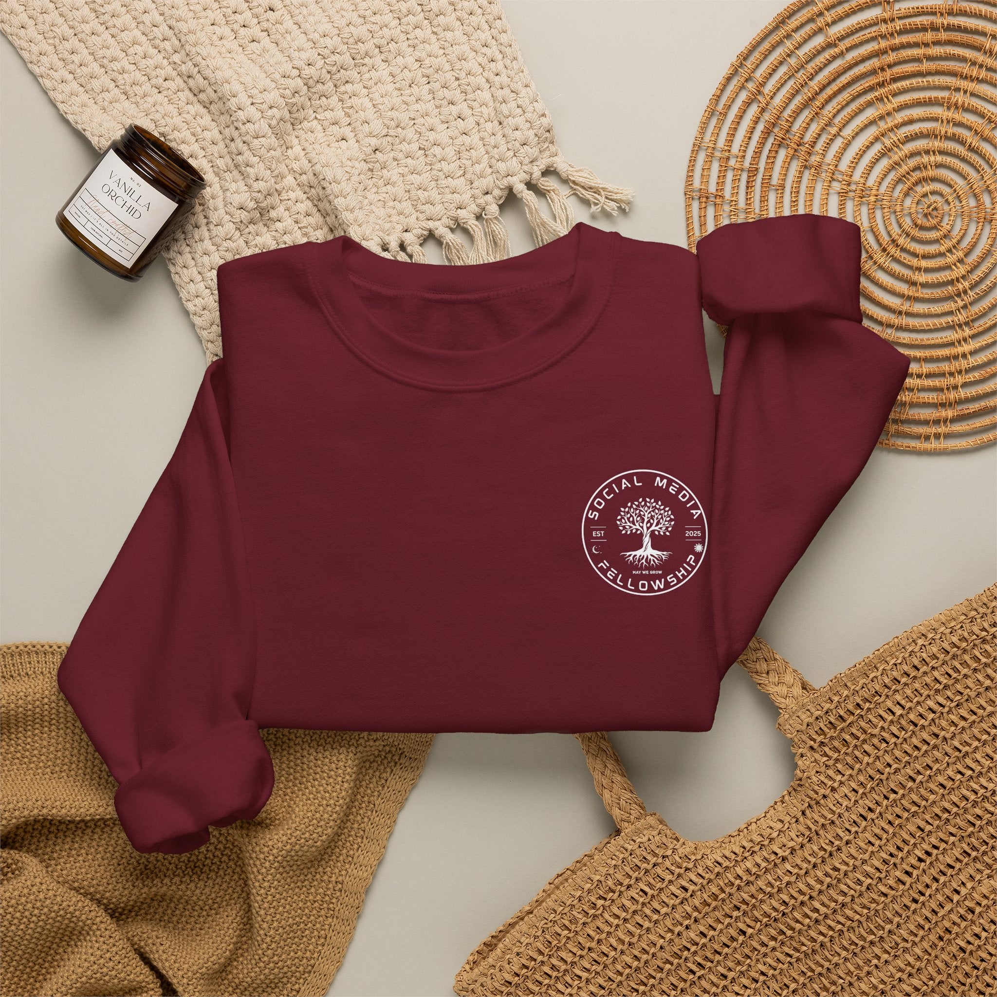 White Logo Sweatshirt