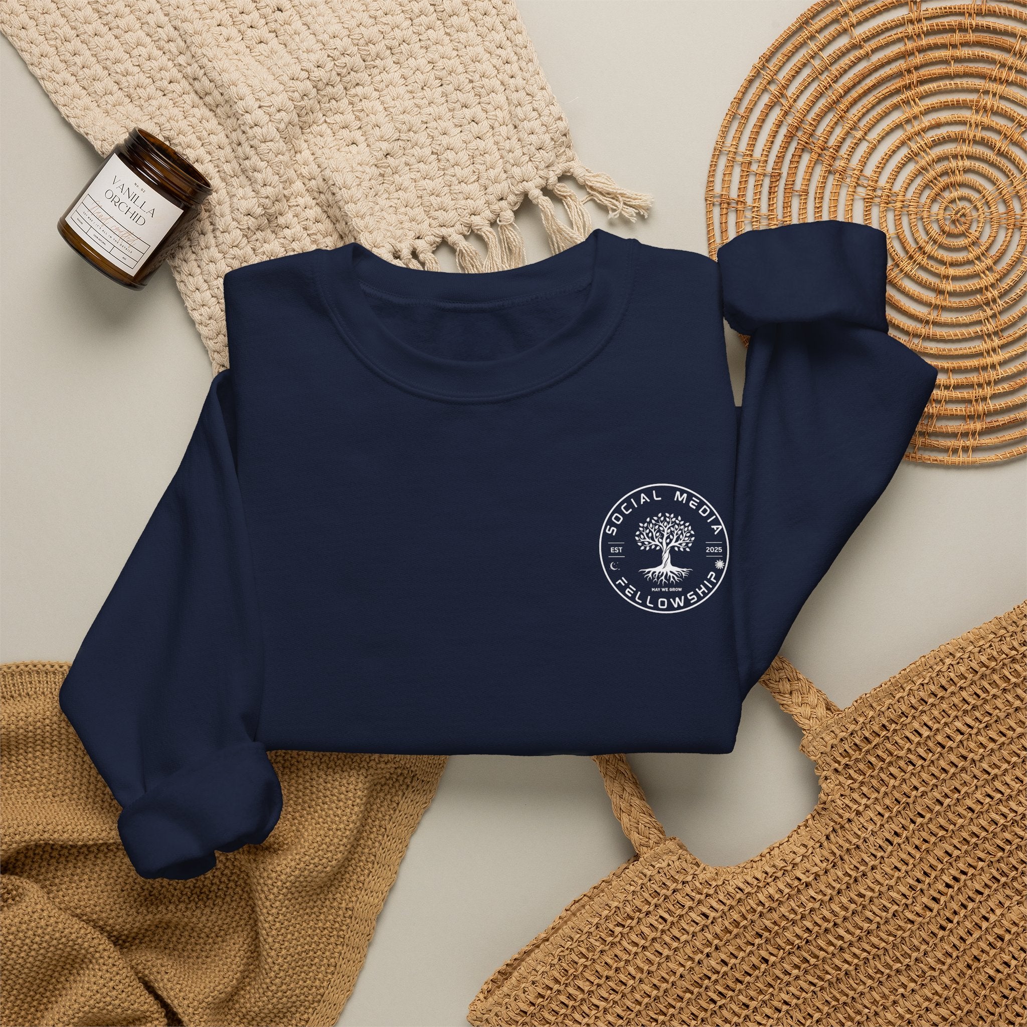 White Logo Sweatshirt