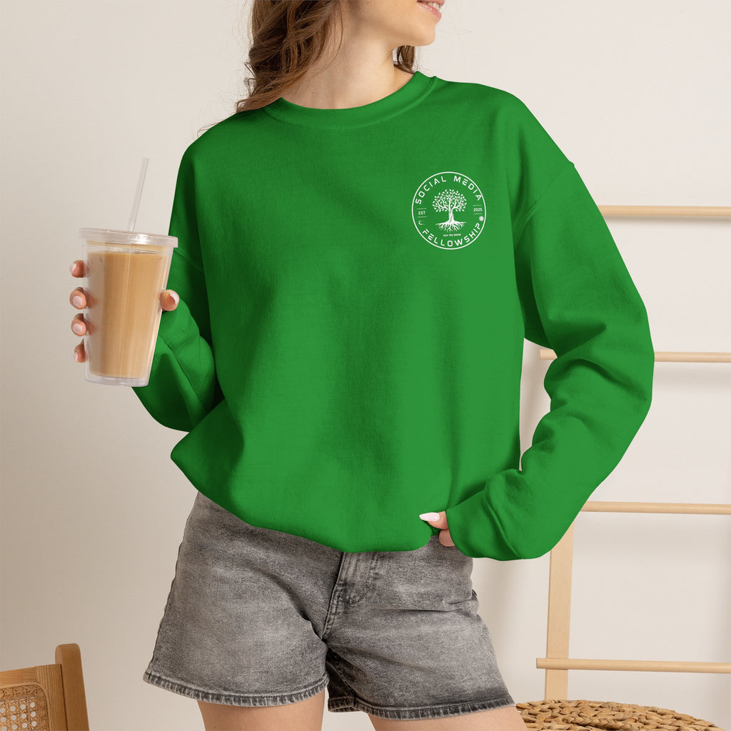 White Logo Sweatshirt