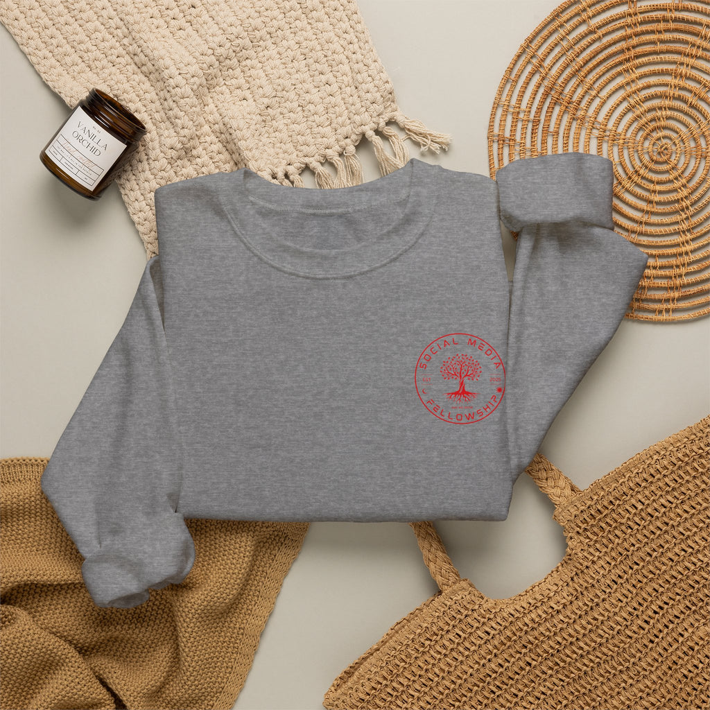 Red Logo Sweatshirt