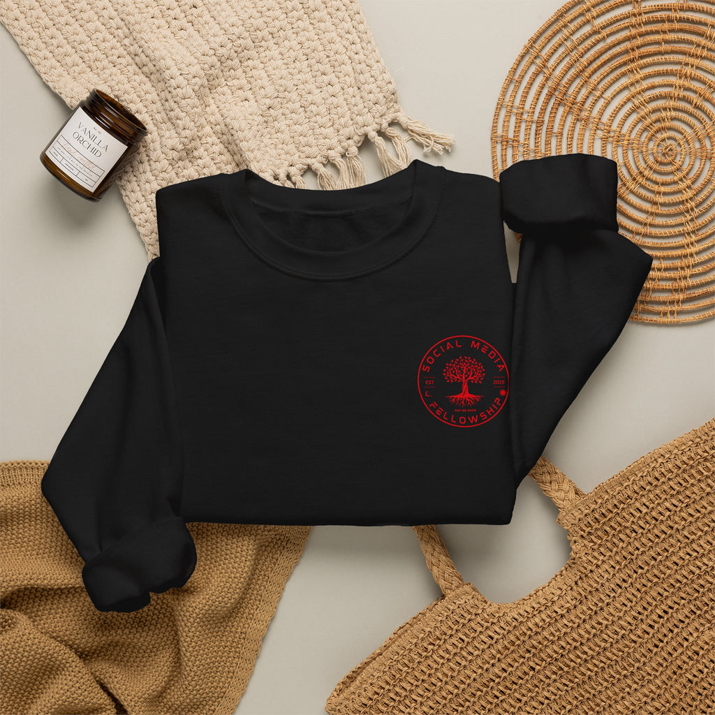 Red Logo Sweatshirt