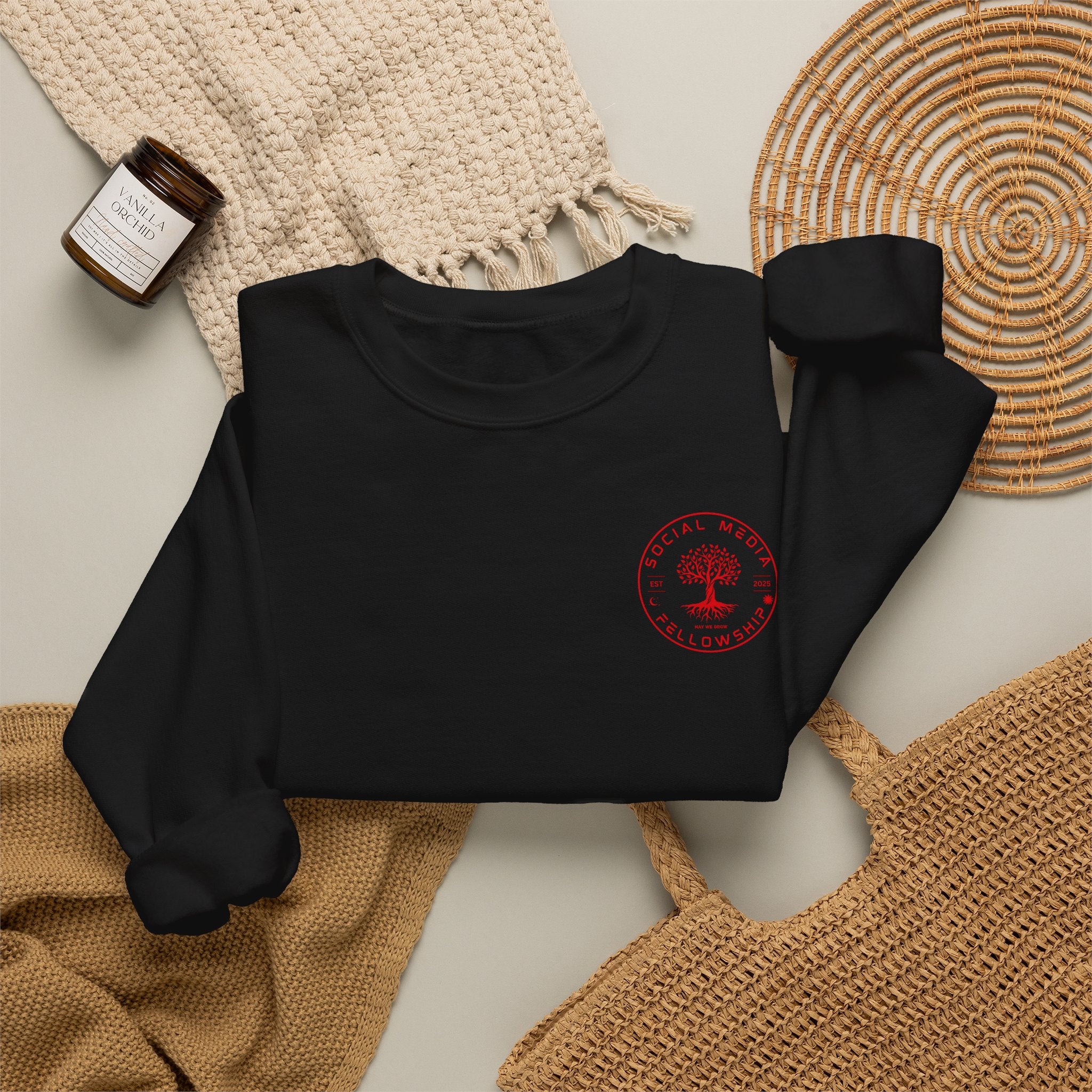 Red Logo Sweatshirt