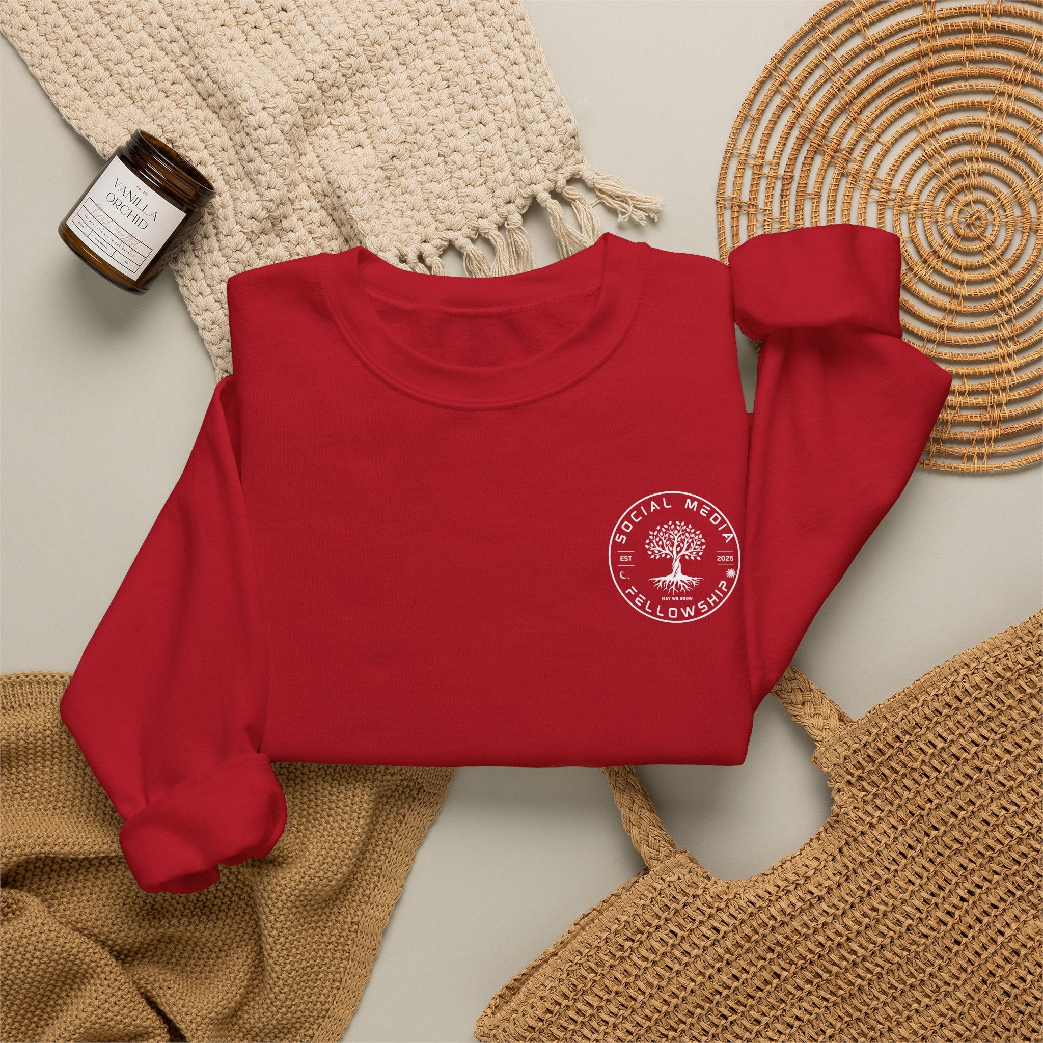 White Logo Sweatshirt