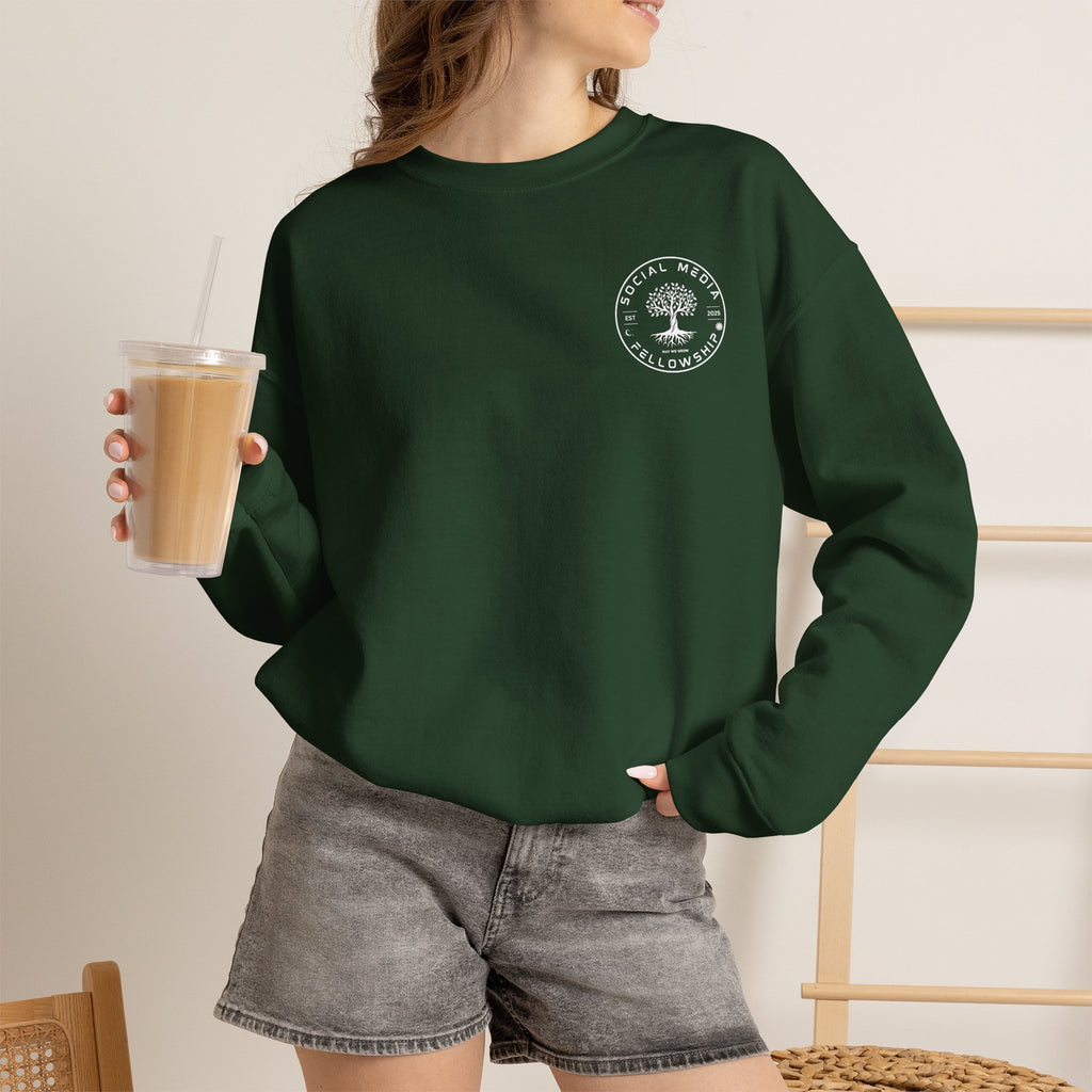 White Logo Sweatshirt
