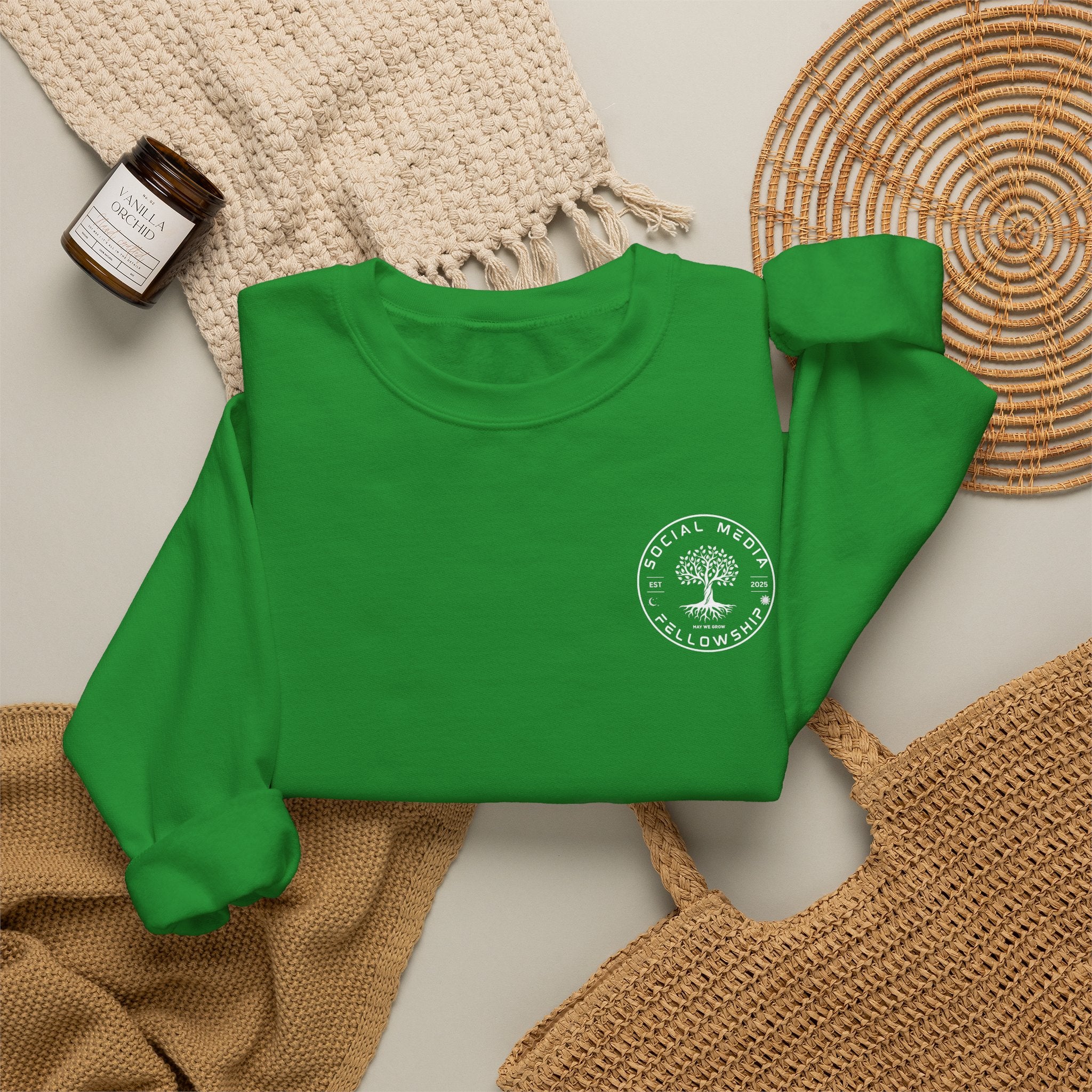 White Logo Sweatshirt