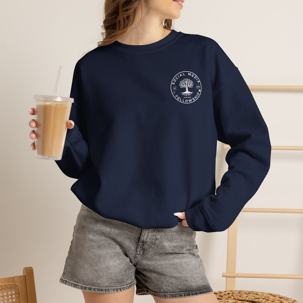 White Logo Sweatshirt