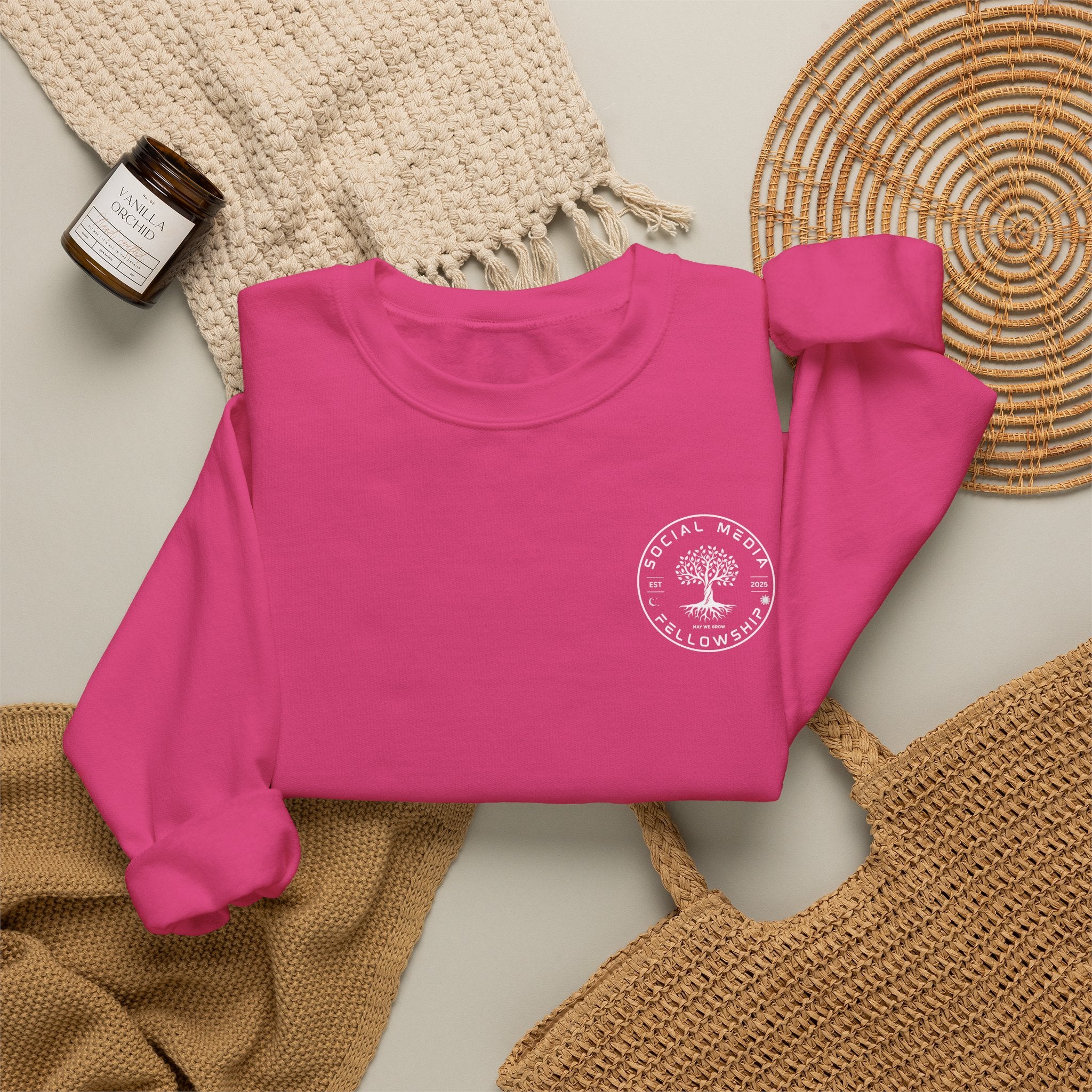 White Logo Sweatshirt