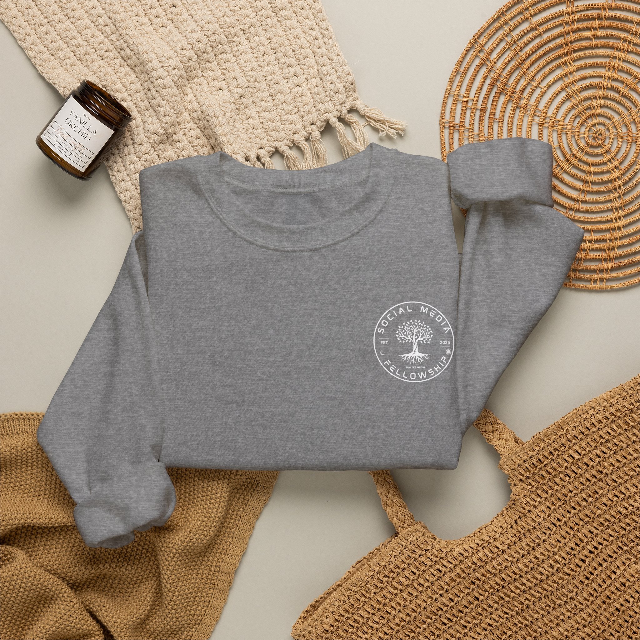 White Logo Sweatshirt