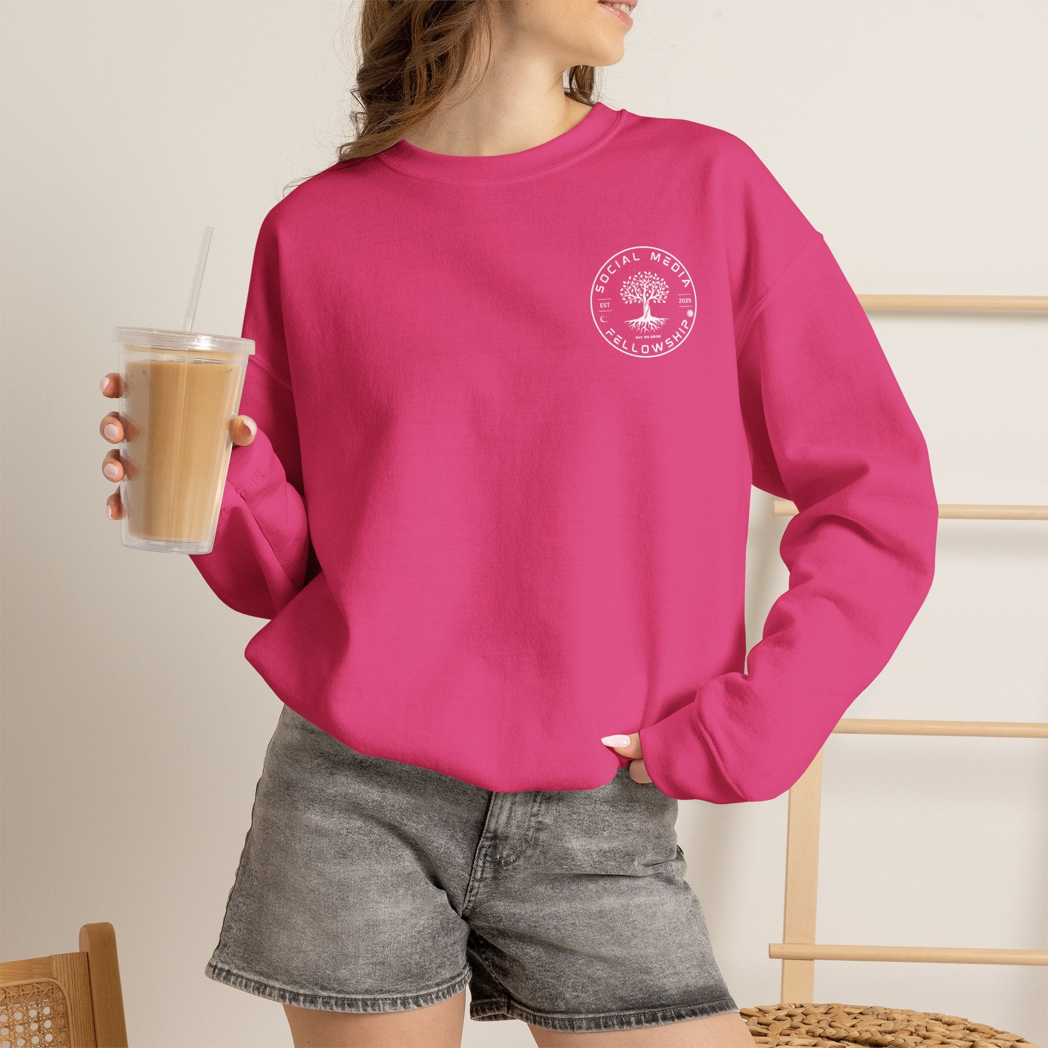 White Logo Sweatshirt