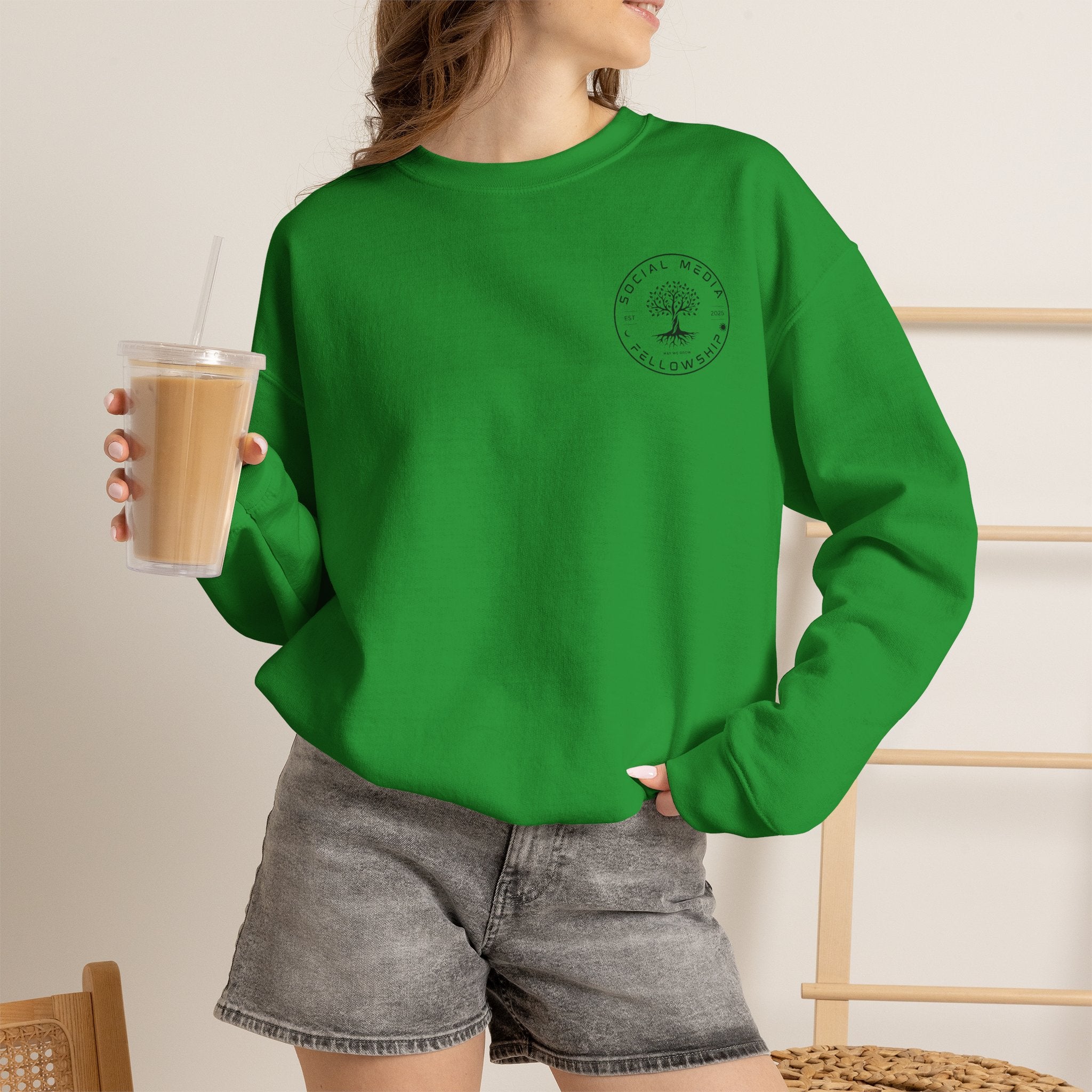 Black Logo Sweatshirt