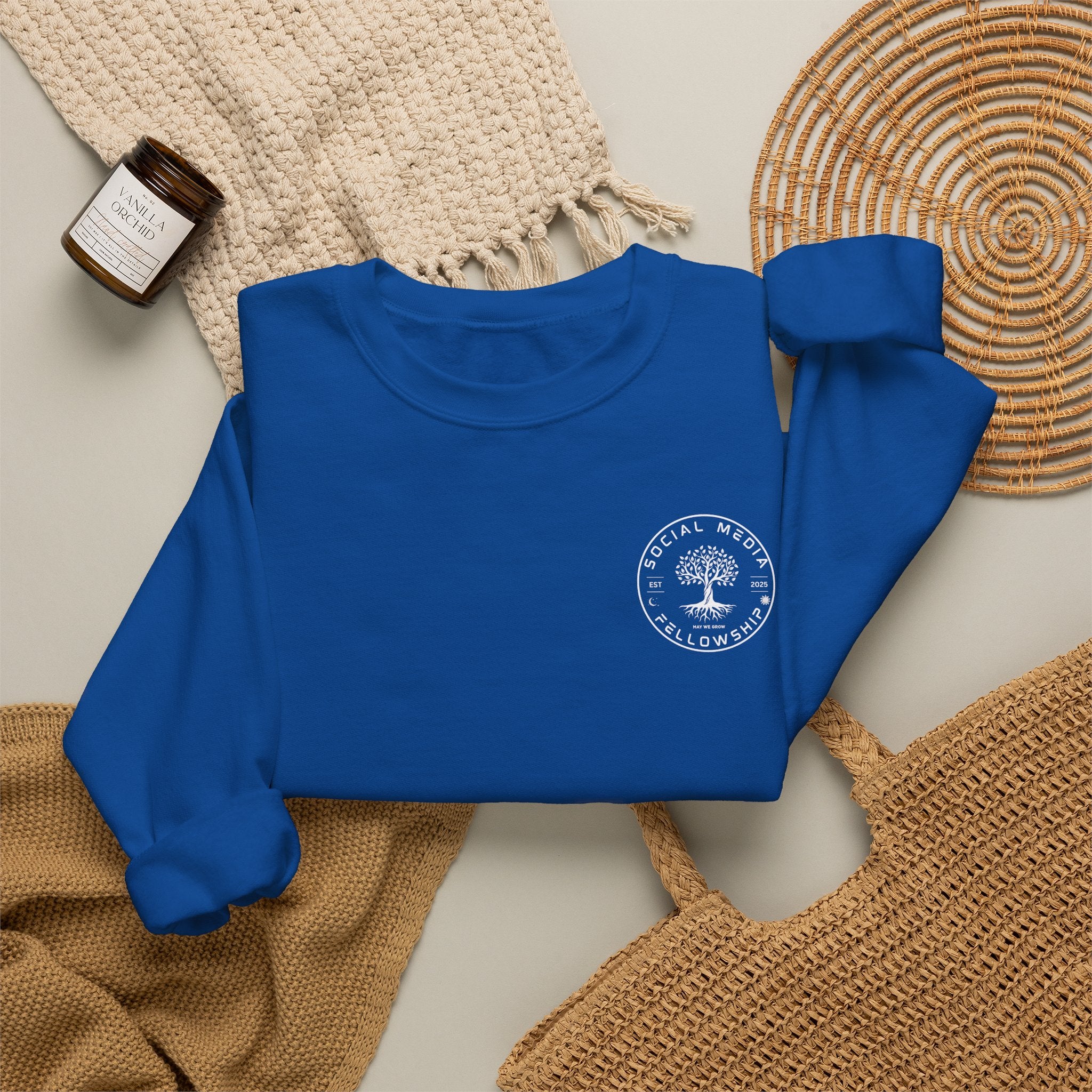 White Logo Sweatshirt